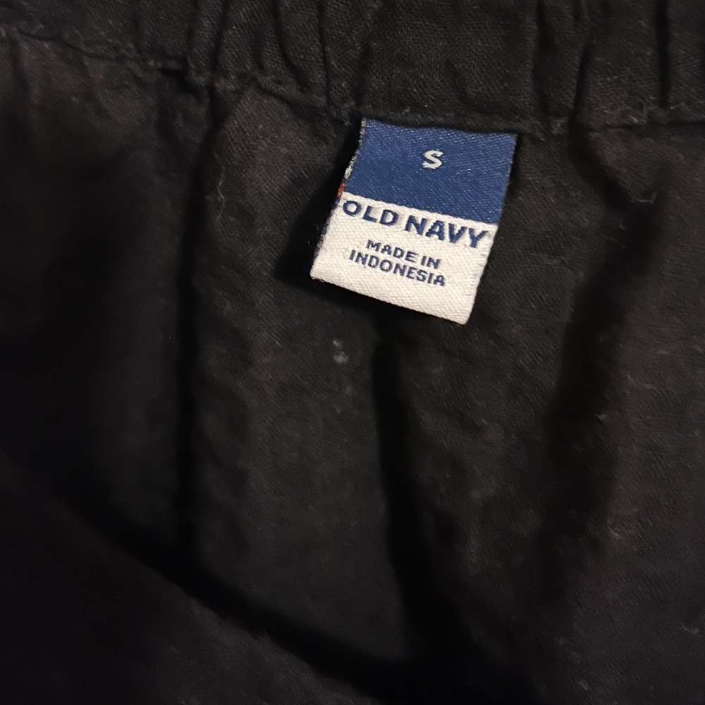 Old Navy Women Black 3-Tiered Top w/ Long Balloon Sleeves in Textured Fabric S - Picture 4 of 5